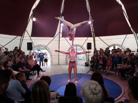 Cirkuszi show az ArtBorétum Fesztiválon!